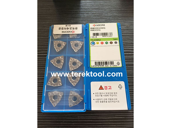 Kyocera Carbide Inserts WNMG080408-HQ TN60