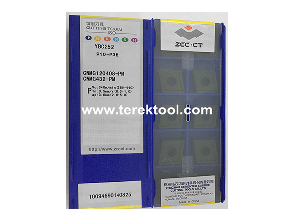 ZCC.CT Carbide Inserts CNMG120408 PM YBC252