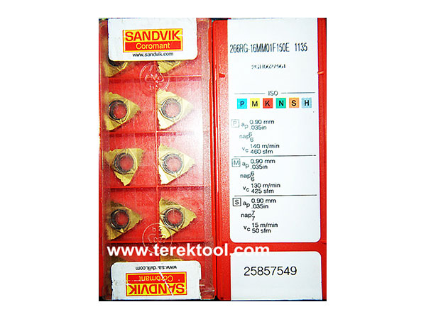 Sandvik Carbide Inserts 266RG-16MM01F150E-1135