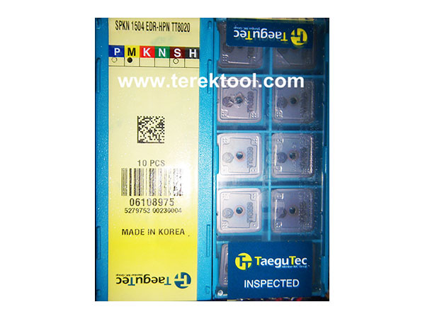 Taegutec Carbide Inserts SPKN1504EDR-HPN-TT8020