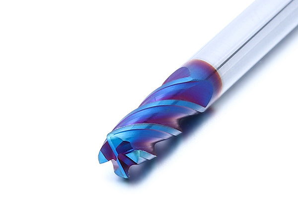 Why do high hardness end mills have R angle or C angle design