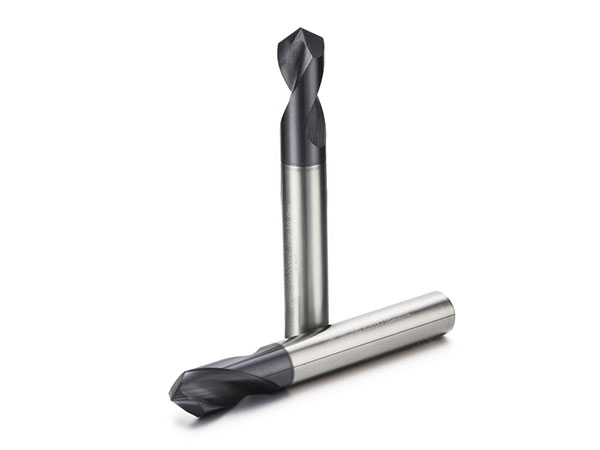 HRC55 solid carbide spotting drill bit with coating