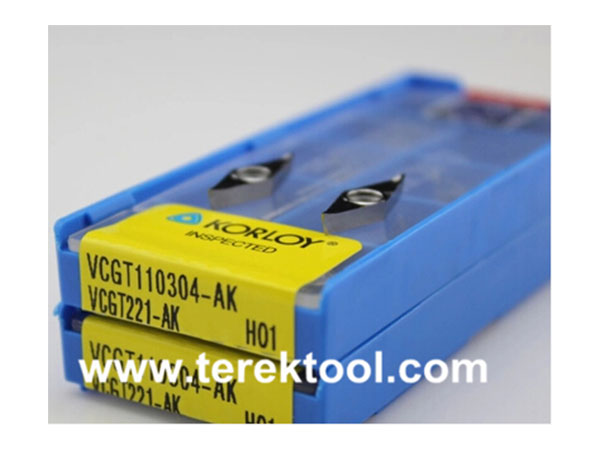 Korloy Carbide Inserts VCGT110304-AK-H01