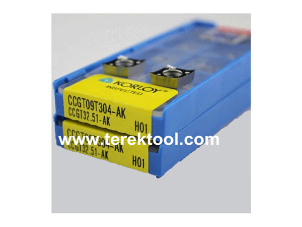 Korloy Carbide Inserts CCGT09T304-AK-H01