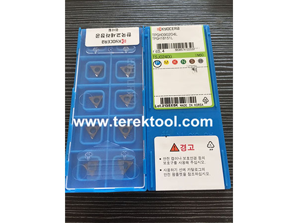 Kyocera Carbide Inserts TPGH090204L TN60