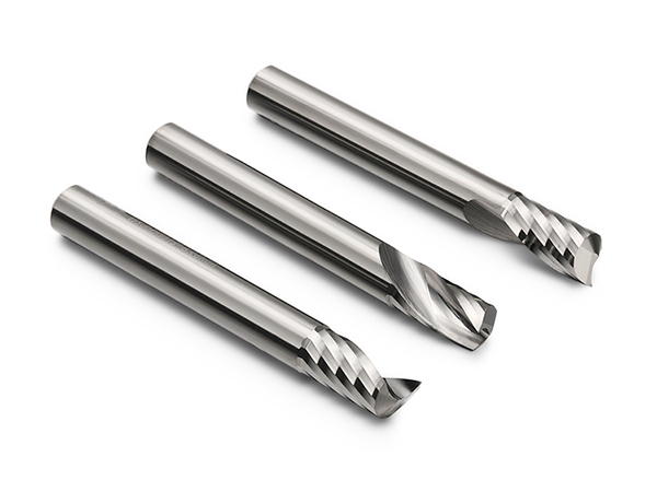 Carbide Single Flute End Mill Down Cut Spiral Aluminum Sheet Cutting Tools