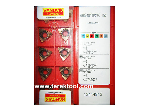 Sandvik Carbide Inserts 266RG-16PT01A280E-1125
