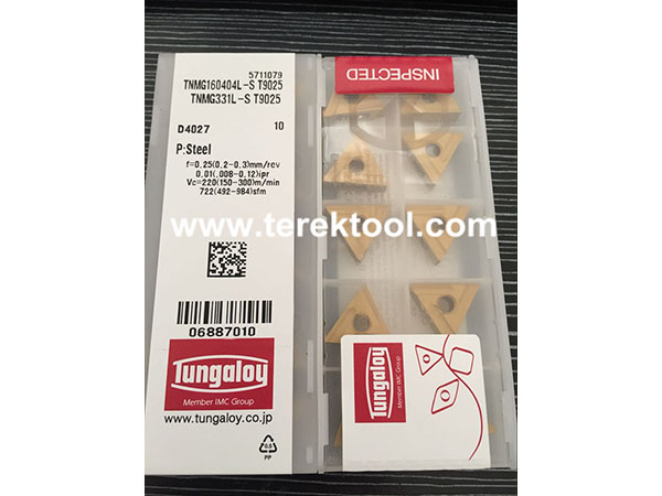 Tungaloy Carbide Inserts TNMG160404 L-S T9025
