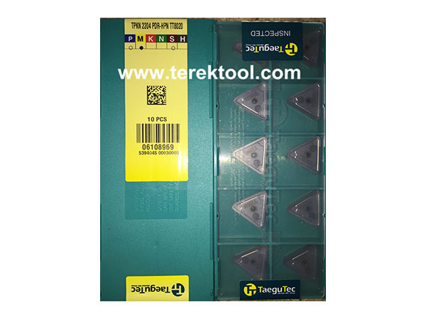 Taegutec Carbide Inserts TPKN2204-PDR-HPN-TT8020