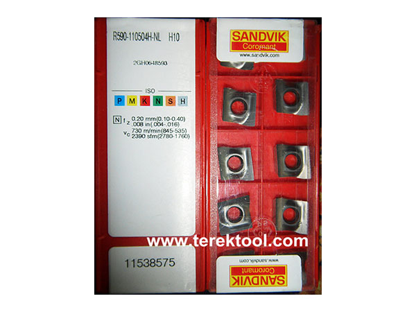Sandvik Carbide Inserts R590-110504H-NL-H10