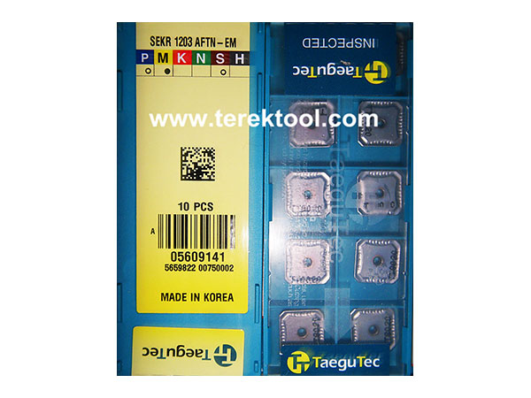 Taegutec Carbide Inserts SEKR1203-AFTN-EM-TT8020