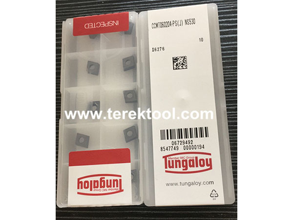 Tungaloy Carbide Inserts CCMT060204-PS NS530