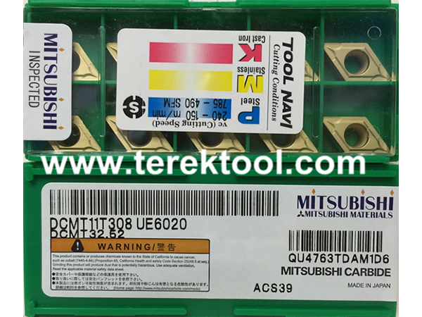 Mitsubishi Carbide Inserts DCMT11T308 UE6020