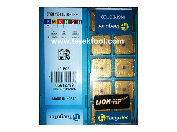 Taegutec Carbide Inserts SPKN1504-EDTR-HP-TT7080