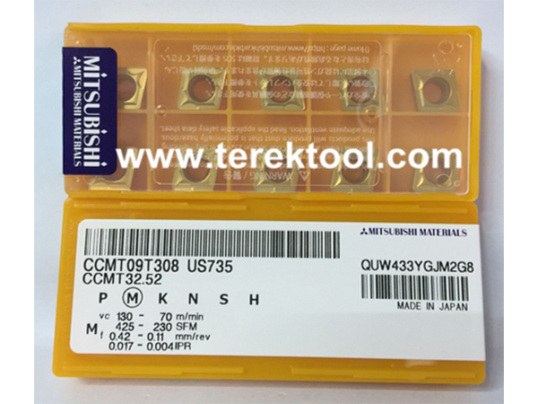1box） MITSUBISHI TCMT16T308-UE6110 TCMT32.52 UE6110 carbide inserts 10pcs 