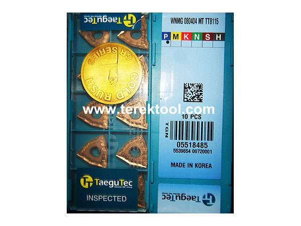Taegutec Carbide Inserts WNMG080404-MT-TT8115