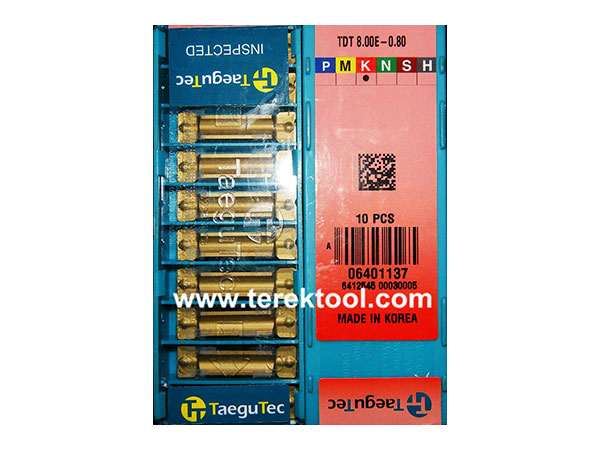 Taegutec Carbide Inserts TDT-8.00E-0