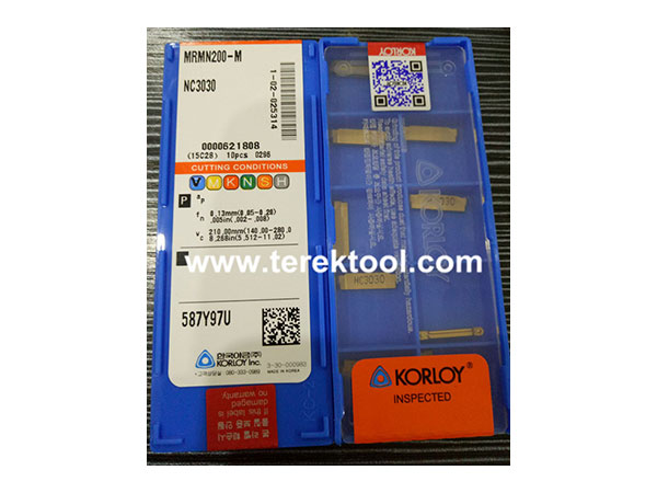 Korloy Carbide Inserts MRMN200-M-NC3030